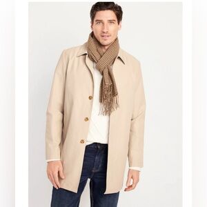 Men’s BNWT Button Front Topcoat